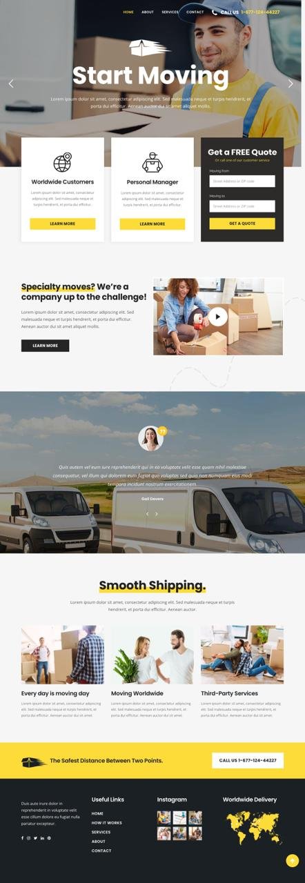 Moving Website