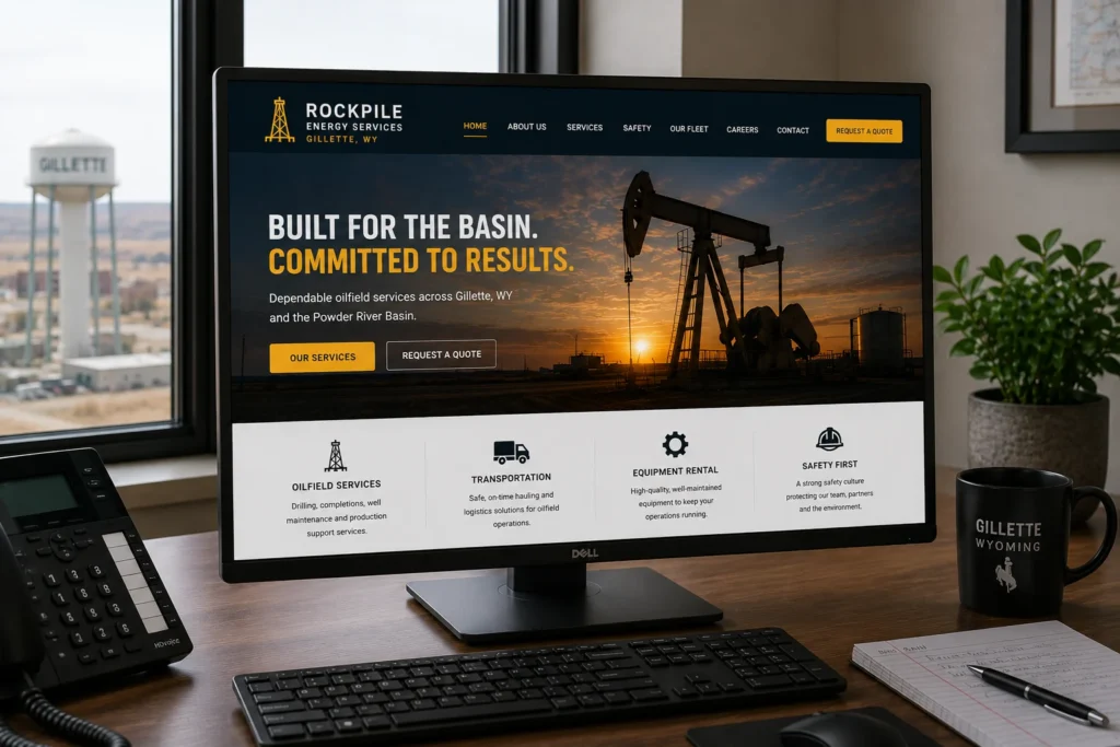 Web Design Gillette Wyoming