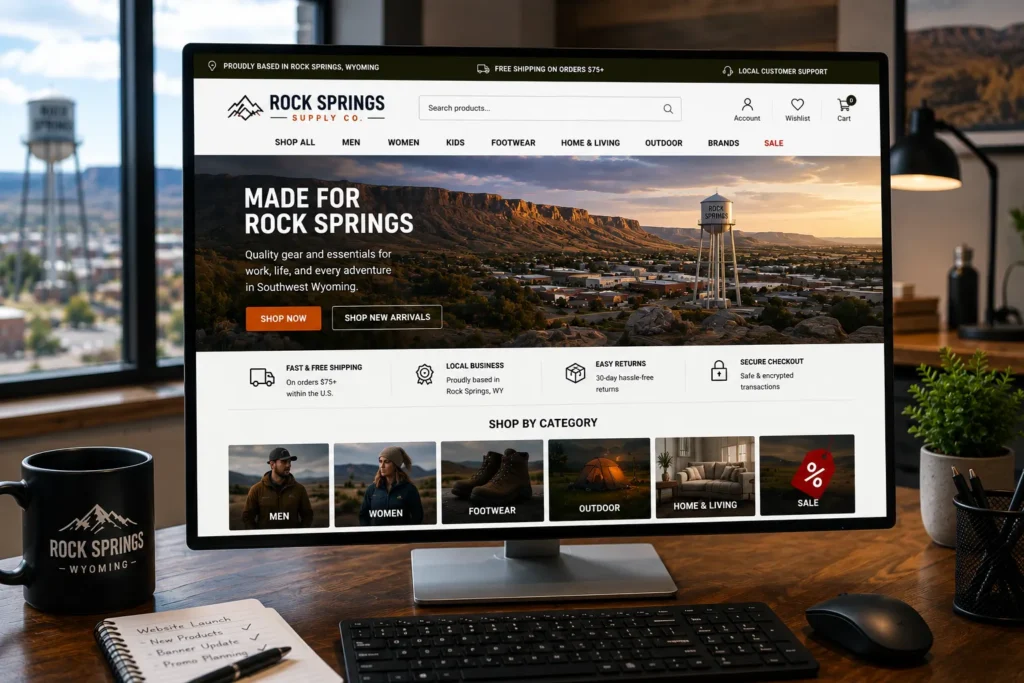 Web Design & Development Services in Rock Springs, WY