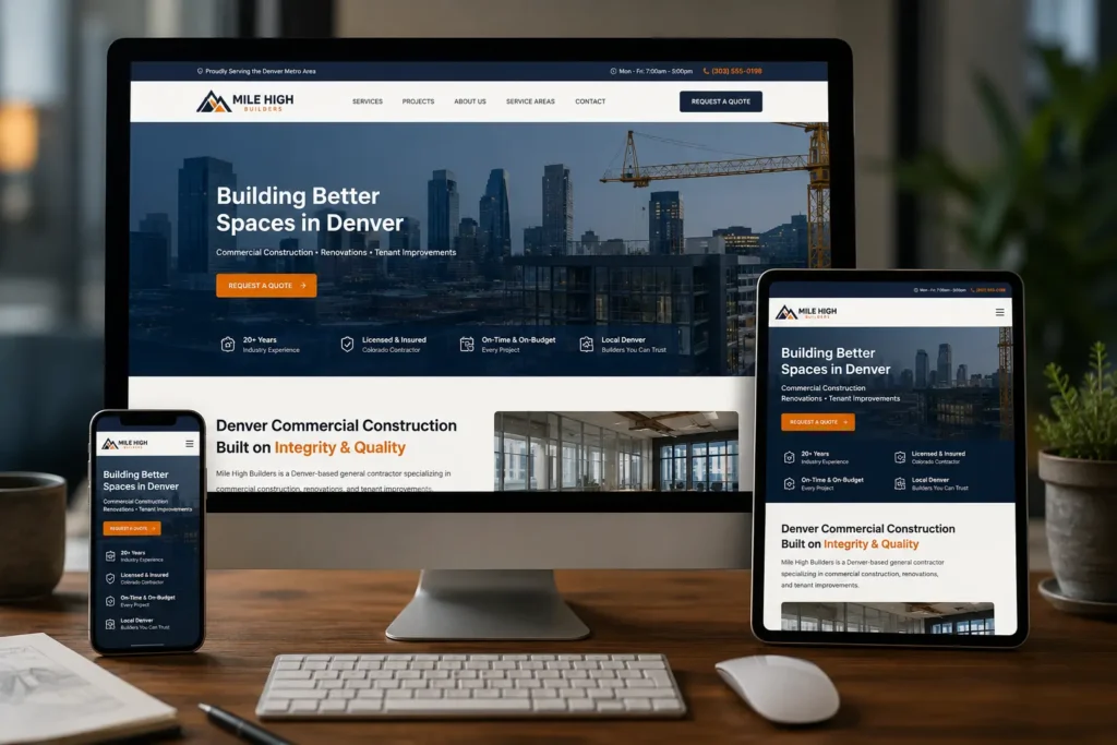 Web Design and Development Services Denver